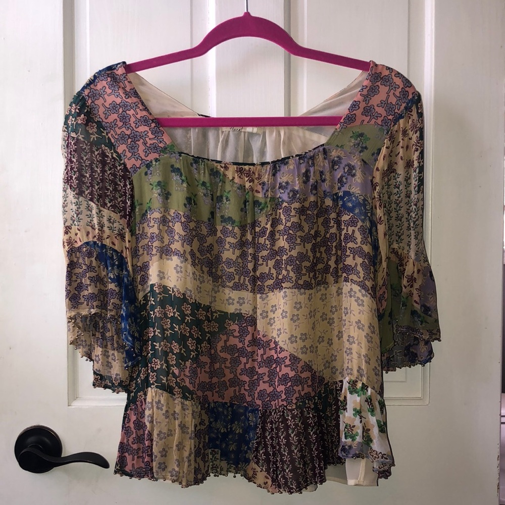 Bohemian Anthropologie Blouse
